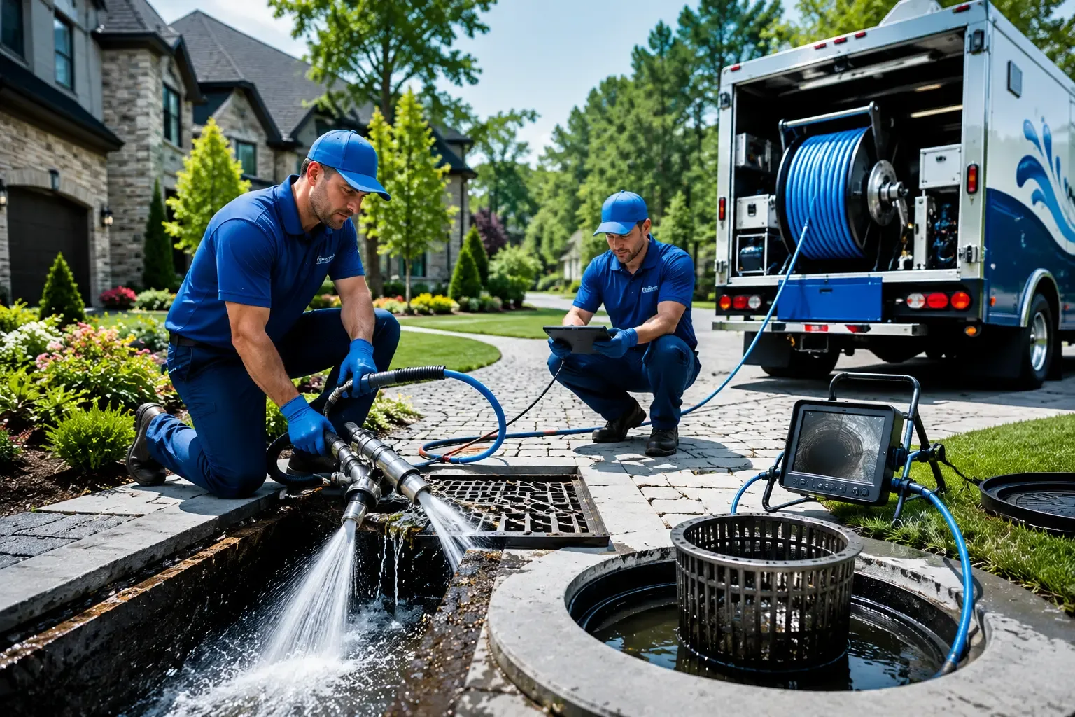 Local outdoor drain cleaning professionals in Eaton, NY